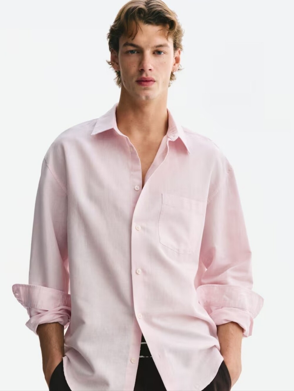 Dress shirt by Polo by Ralph Lauren pink size 100% cotton 17-35